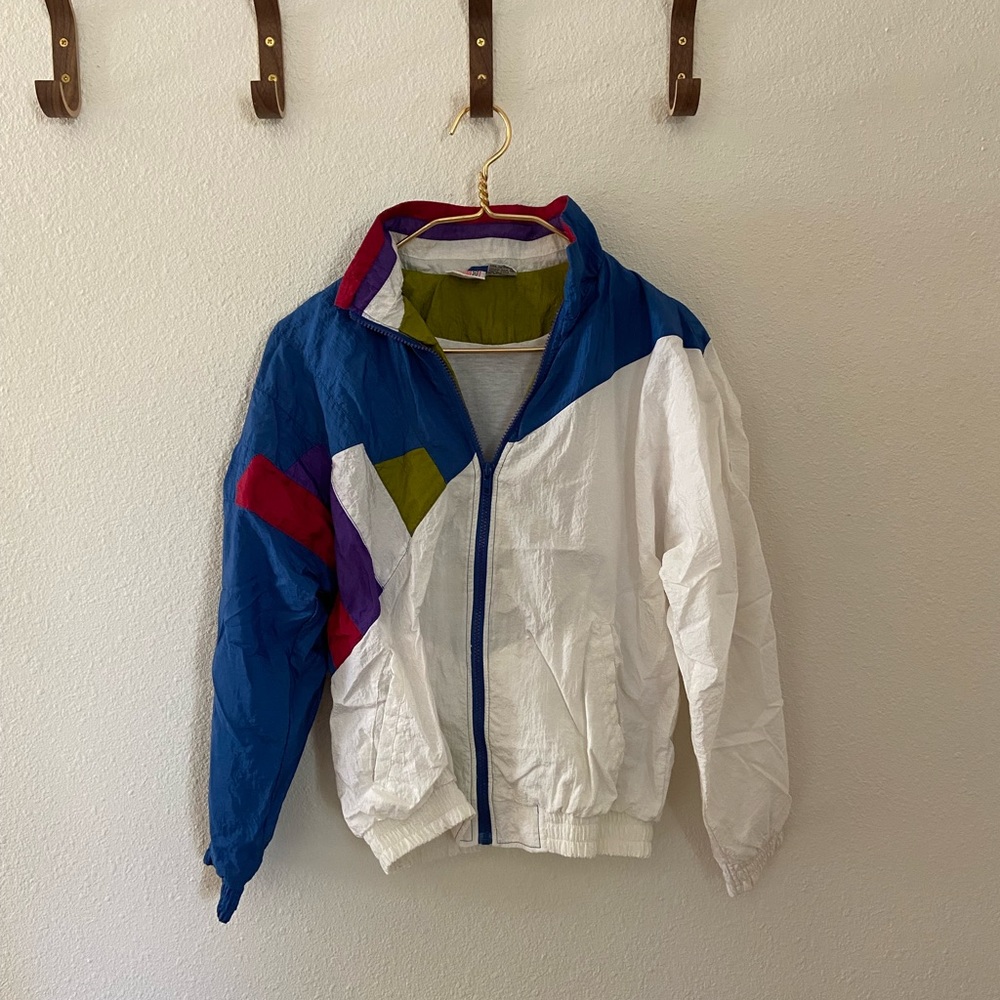 Vintage Rock Creek Casuals 80s Windbreaker Jacket